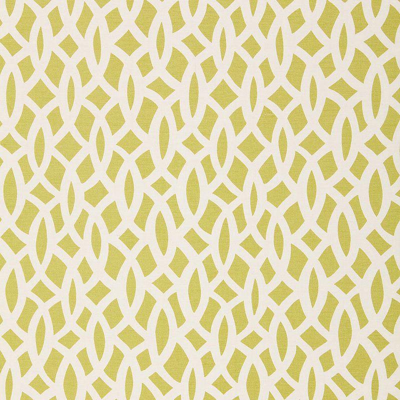 Chain Link Chartreuse 174491 by Schumacher Fabric TESSERA I SMALL PATTERNS COTTON 100% INDIA </p><p>Repeat: Horizontal: 6 3/4" (17CM) and Vertical: 18" (46CM) 54 - Fabric Carolina -