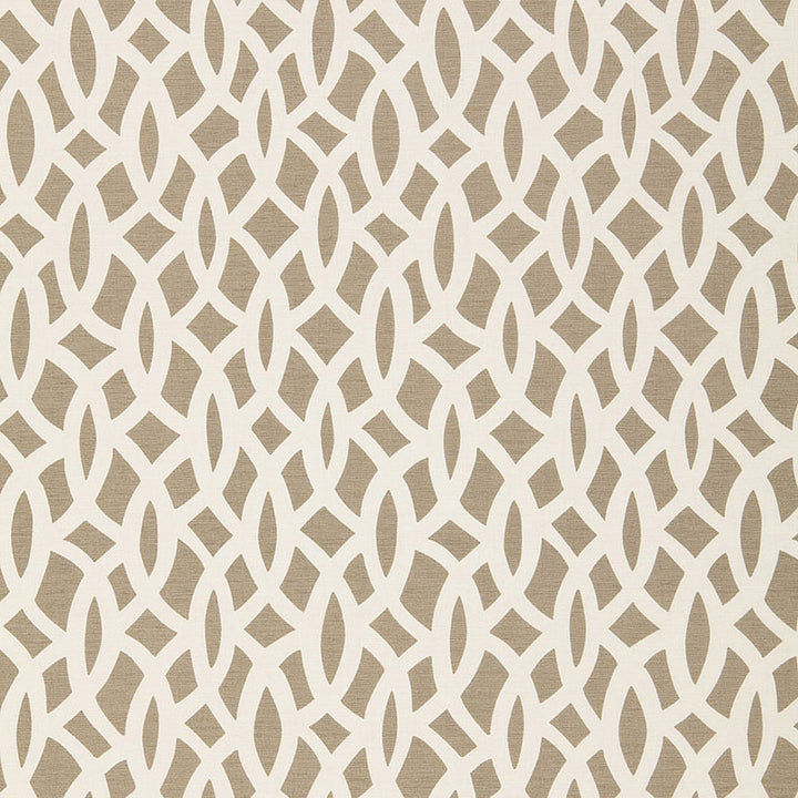 Chain Link Flax 174492 by Schumacher Fabric TESSERA I SMALL PATTERNS COTTON 100% INDIA </p><p>Repeat: Horizontal: 6 3/4" (17CM) and Vertical: 18" (46CM) 54 - Fabric Carolina -