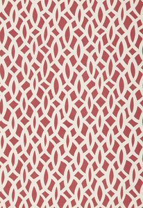 Chain Link Cerise 174493 by Schumacher Fabric