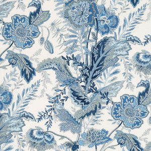 Sandoway Vine Delft 174544 by Schumacher Fabric