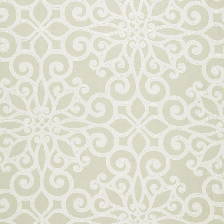 Rosegate Embroidered Print Flax 174561 by Schumacher Fabric AU NATUREL LINEN 63% COTTON 37% INDIA </p><p>Repeat: Horizontal: 27" (69CM) and Vertical: 26" (66CM) 54 - Fabric Carolina -
