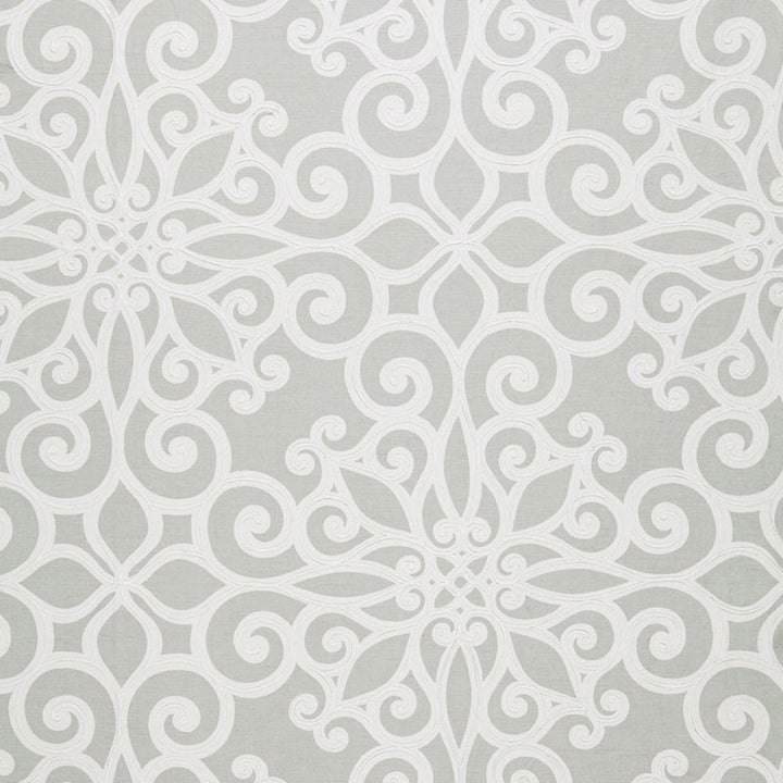 Rosegate Embroidered Print Pumice 174562 by Schumacher Fabric AU NATUREL LINEN 63% COTTON 37% INDIA </p><p>Repeat: Horizontal: 27" (69CM) and Vertical: 26" (66CM) 54 - Fabric Carolina -