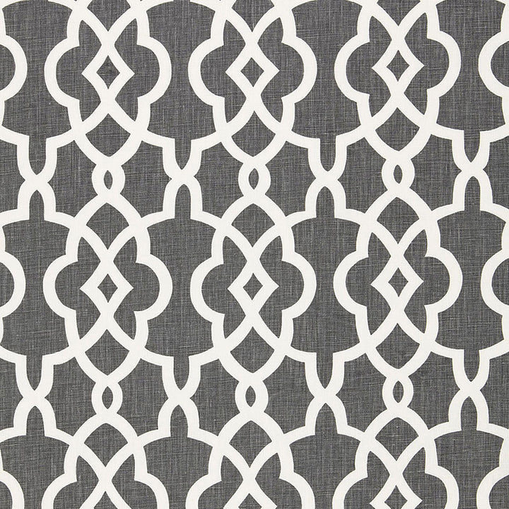 Summer Palace Fret Smoke 174591 by Schumacher Fabric Schumacher Fabric Summer Palace Fret Smoke 174591Fabric LINEN 100% CHINA </p><p>Repeat: H: HORZ. 27" (69CM) , V: VERT. 8" (20CM) 54 - Fabric Carolina -