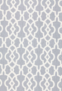 Summer Palace Fret Wisteria 174592 by Schumacher Fabric