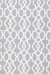 Summer Palace Fret Wisteria 174592 by Schumacher Fabric