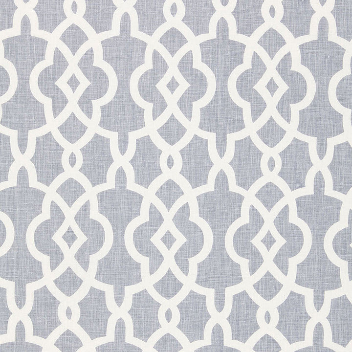 Summer Palace Fret Wisteria 174592 by Schumacher Fabric Schumacher Fabric Summer Palace Fret Wisteria 174592Fabric LINEN 100% CHINA </p><p>Repeat: H: HORZ. 27" (69CM) , V: VERT. 8" (20CM) 54 - Fabric Carolina -