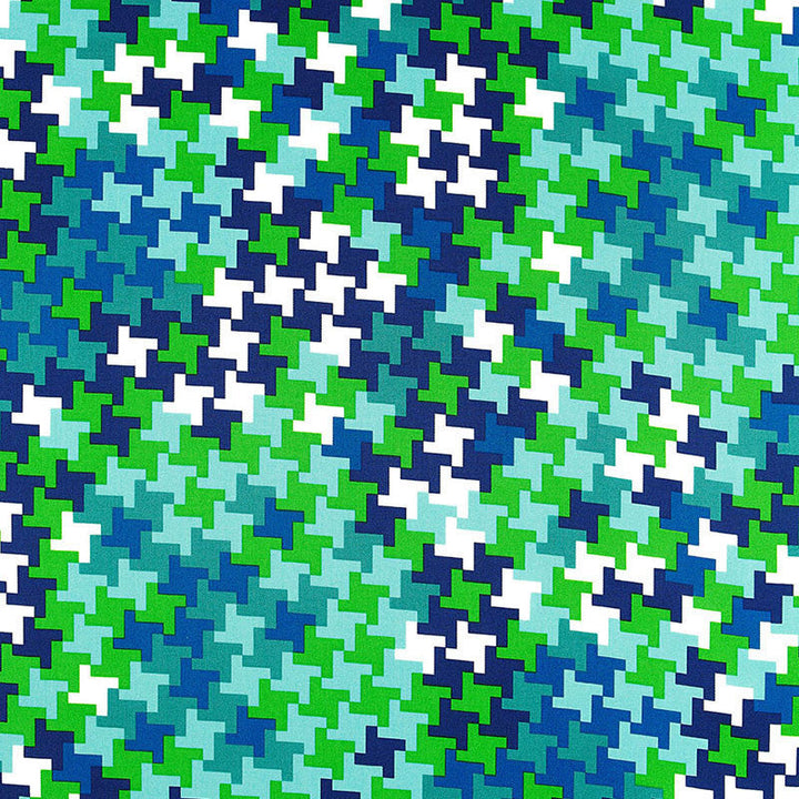 Jax Print Azure 174680 by Schumacher Designer Fabric TRINA TURK See Sample UNITED STATES OF AMERICA MEDIUM DUTY </p><p>Repeat: Horizontal: 18" (46CM) and Vertical: 36" (91CM) 54" WIDE (137CM) - Swanky Fabrics -