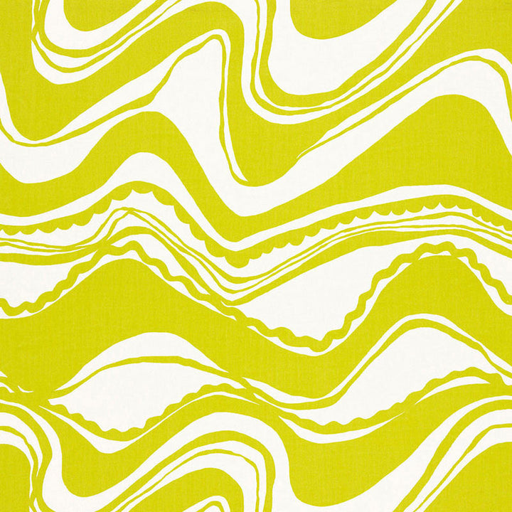 Carmel Coastline Print Sulfur 174692 by Schumacher Designer Fabric TRINA TURK See Sample INDONESIA MEDIUM DUTY </p><p>Repeat: Horizontal: 27" (69CM) and Vertical: 25 1/4" (64CM) 54" WIDE (137CM) - Swanky Fabrics -