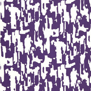 Beauty Bark Print Violet 174715 by Schumacher Fabric