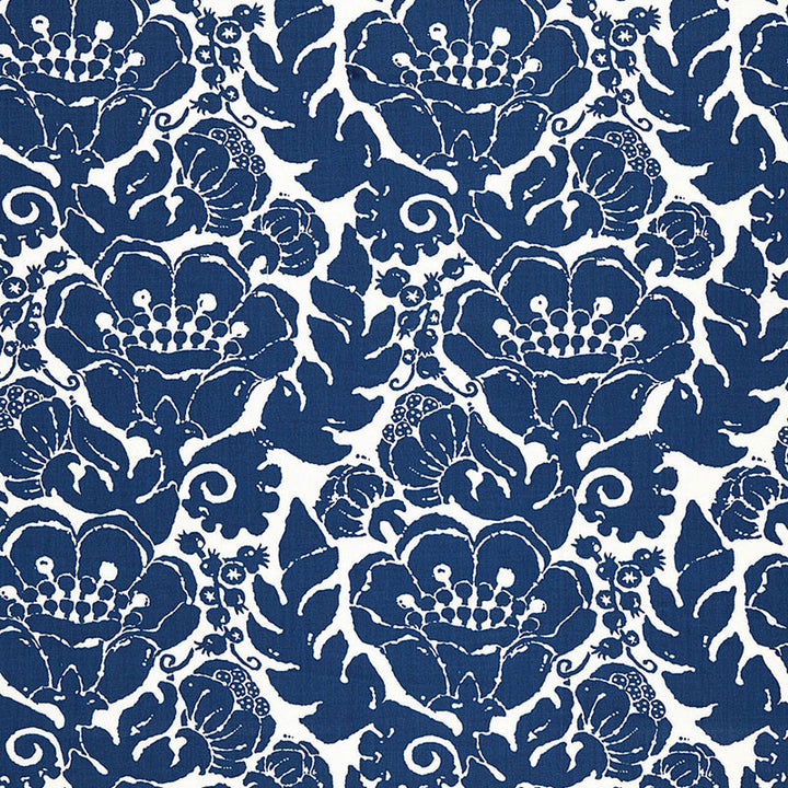 Louis Nui Print Ocean 174720 by Schumacher Fabric TRINA TURK See Sample INDONESIA MEDIUM DUTY </p><p>Repeat: Horizontal: 13 1/2" (34CM) and Vertical: 18" (46CM) 54" WIDE (137CM) - Fabric Carolina -