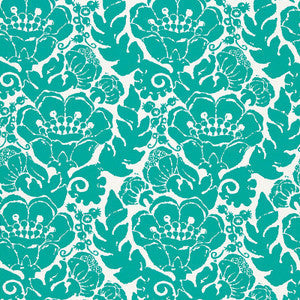 Louis Nui Print Laguna 174721 by Schumacher Fabric