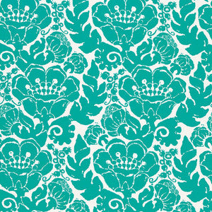 Louis Nui Print Laguna 174721 by Schumacher Fabric