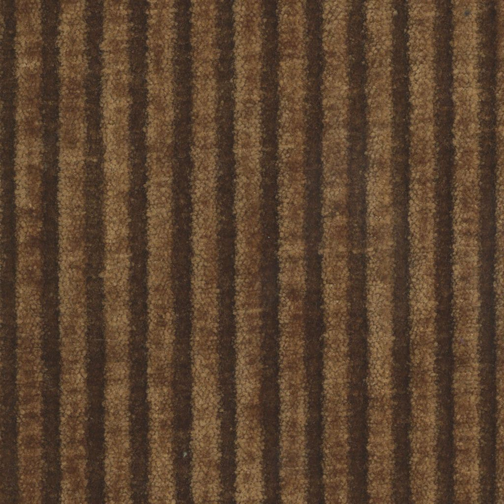 Ridgley Performance Stripe Pecan by RM CoCo Fabric Ridgley Performance Stripe 100% Polyester See Sample 50000 Horizontal: 0.38 and Vertical: 0 54 - Fabric Carolina -