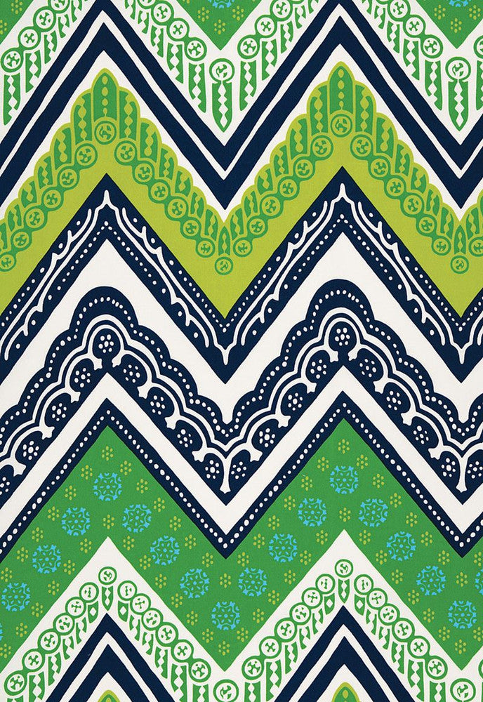 Tangier Frame Print Sea Grass 174741 by Schumacher Fabric Trina-Turk 100% Acrylic - Horizontal: 13.5 and Vertical: 36 54 - Fabric Carolina -