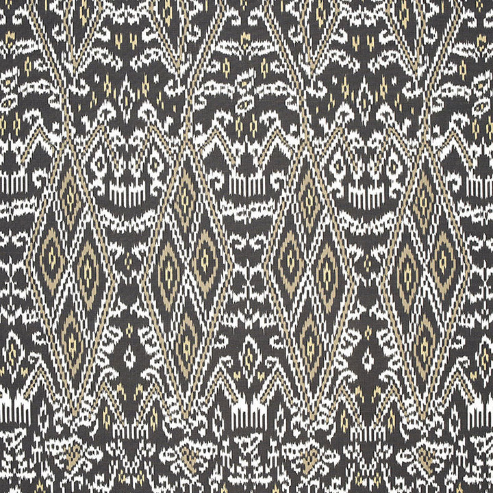Maya Ikat Print Ash 174750 by Schumacher Fabric AU NATUREL See Sample ITALY . </p><p>Repeat: Horizontal: 13 1/4" (34CM) and Vertical: 34 3/4" (88CM) 53" WIDE (135CM) - Fabric Carolina -