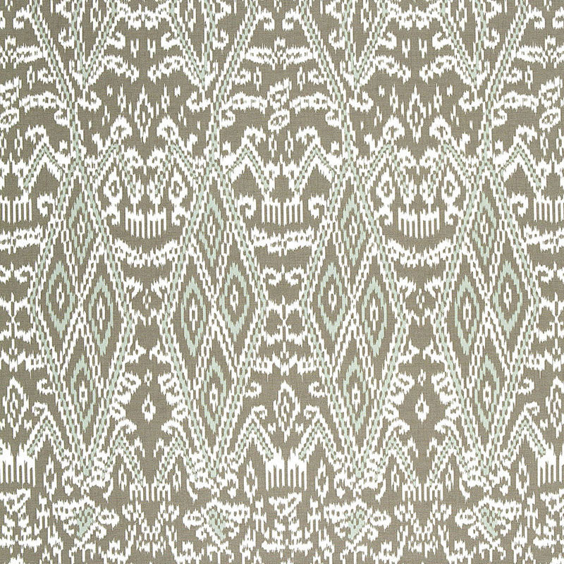 Maya Ikat Print Greige 174751 by Schumacher Fabric AU NATUREL See Sample ITALY . </p><p>Repeat: Horizontal: 13 1/4" (34CM) and Vertical: 34 3/4" (88CM) 53" WIDE (135CM) - Fabric Carolina -