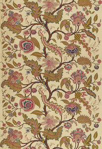 Sinhala Linen Print Pomegranate 174811 by Schumacher Fabric