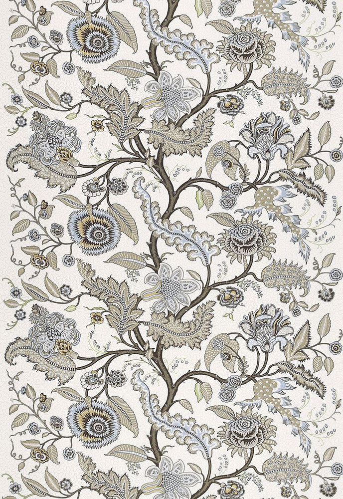 Sinhala Linen Print Stone 174813 by Schumacher Fabric Martyn-Lawrence-Bullard 100% Linen - Horizontal: 52.5 and Vertical: 29.75 52.5 - Fabric Carolina -