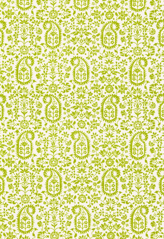 Kalika Paisley Print Palm 174860 by Schumacher Fabric COLLECTION-NAME-TBA-174860 100% Linen - Horizontal: 18 and Vertical: 12 54 - Fabric Carolina -