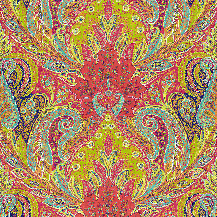 Cambay Paisley Print Parrot 174881 by Schumacher Fabric Schumacher Fabric Cambay Paisley Print Parrot 174881Fabric LINEN 100% UNITED KINGDOM </p><p>Repeat: H: HORZ. 54 1/2" (138CM) , V: VERT. 33 3/4" (86CM) 54.5 - Fabric Carolina -