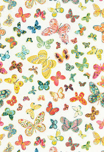 Butterfly Multi 174900 by Schumacher Fabric