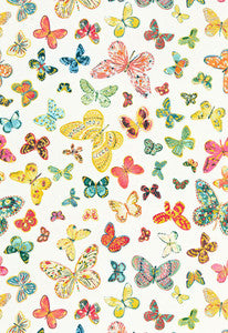 Butterfly Multi 174900 by Schumacher Fabric