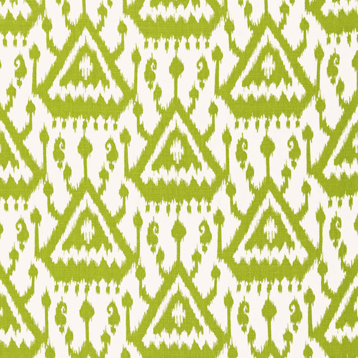 Vientiane Ikat Palm 175023 by Schumacher Fabric PRINT HAPPY See Sample UNITED KINGDOM MEDIUM DUTY </p><p>Repeat: Horizontal: 6 3/4" (17CM) and Vertical: 12 5/8" (32CM) 54" WIDE (137CM) - Fabric Carolina -