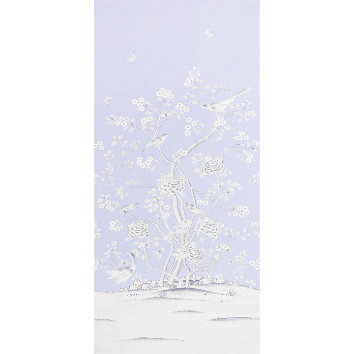 Chinois Palais Lavender 175046 by Schumacher Fabric Mary-McDonald 100% Linen - Horizontal: 54 and Vertical: 131.5 54 - Fabric Carolina -