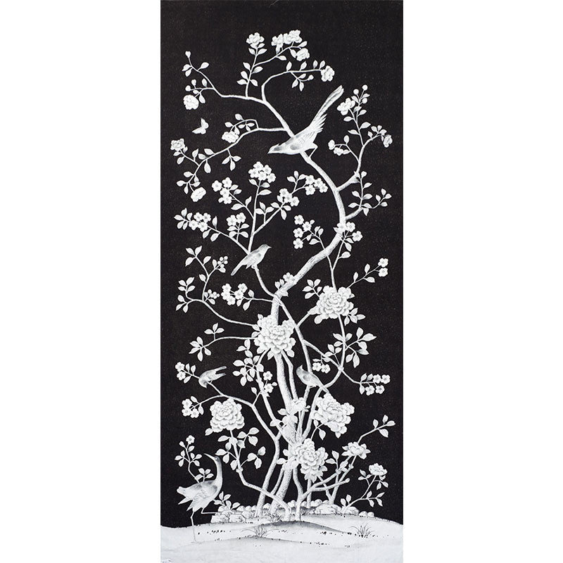 Chinois Palais Noir 175047 by Schumacher Fabric MARY MCDONALD See Sample ITALY LIGHT DUTY </p><p>Repeat: Horizontal: 54" (137CM) and Vertical: 131 1/2" (334CM) 54" (137CM) - Fabric Carolina -