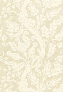 Villa De Medici Greige 175070 by Schumacher Fabric