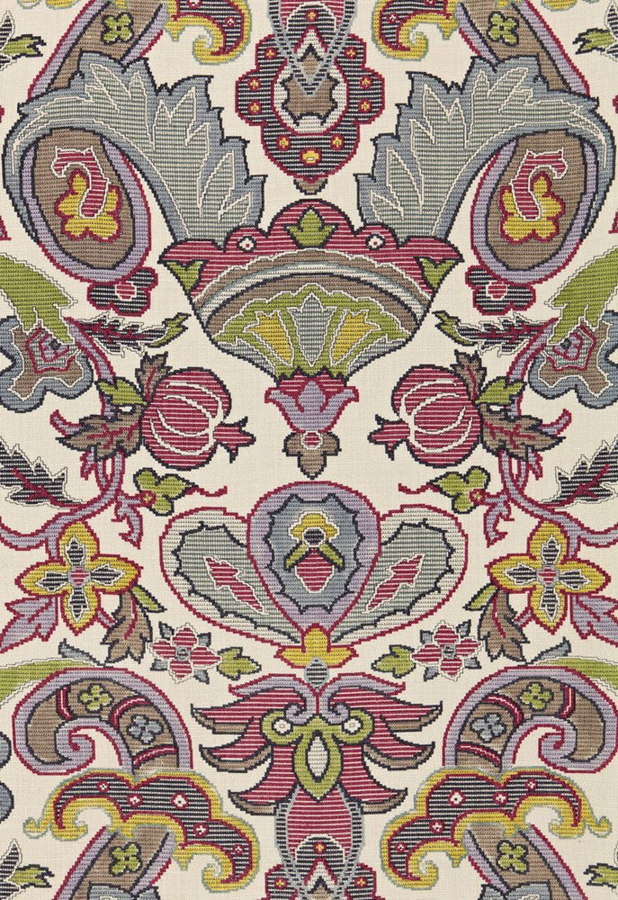 Mataura Linen Print Tapestry 175082 by Schumacher Fabric Classic-Prints 100% Linen - Horizontal: 26.75 and Vertical: 35.875 53.5 - Fabric Carolina -