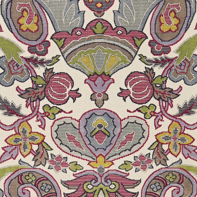 Mataura Linen Print Tapestry 175082 by Schumacher Fabric CLASSIC PRINTS S12 LINEN 100% FRANCE </p><p>Repeat: Horizontal: 26 3/4" (68CM) and Vertical: 35 7/8" (91CM) 53.5 - Fabric Carolina -