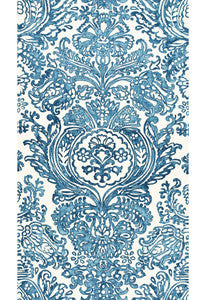 Tremezzo Damask Caspian 175090 by Schumacher Fabric