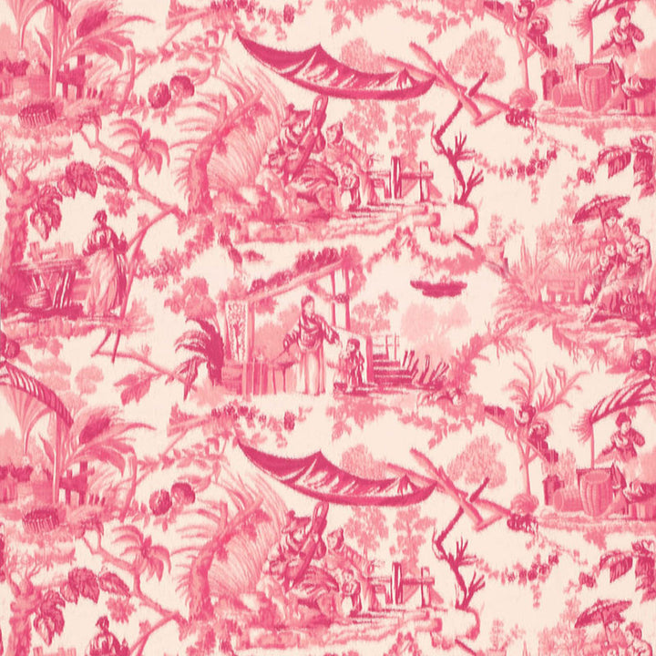 Pavillon Chinois Peony 175100 by Schumacher Fabric PRINTS F12 See Sample ITALY MEDIUM DUTY </p><p>Repeat: Horizontal: 54 3/4" (139CM) and Vertical: 34" (86CM) 54 5/8" WIDE (139CM) - Fabric Carolina -