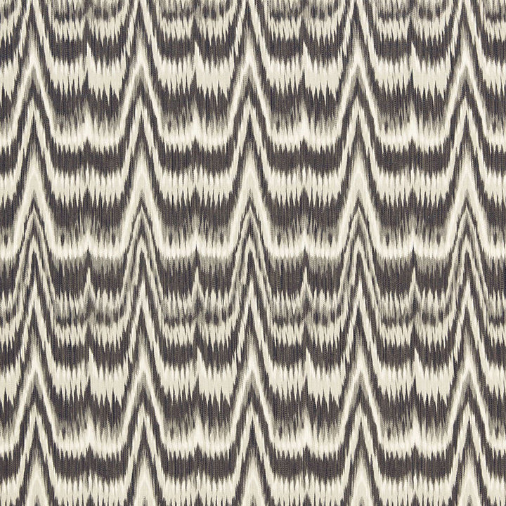 Kamalia Ikat Print Smoke 175122 by Schumacher Fabric Schumacher Fabric Kamalia Ikat Print Smoke 175122Fabric COTTON 100% ITALY </p><p>Repeat: H: HORZ. 6 5/8" (17CM) , V: VERT. 18 7/8" (48CM) 53 - Fabric Carolina -