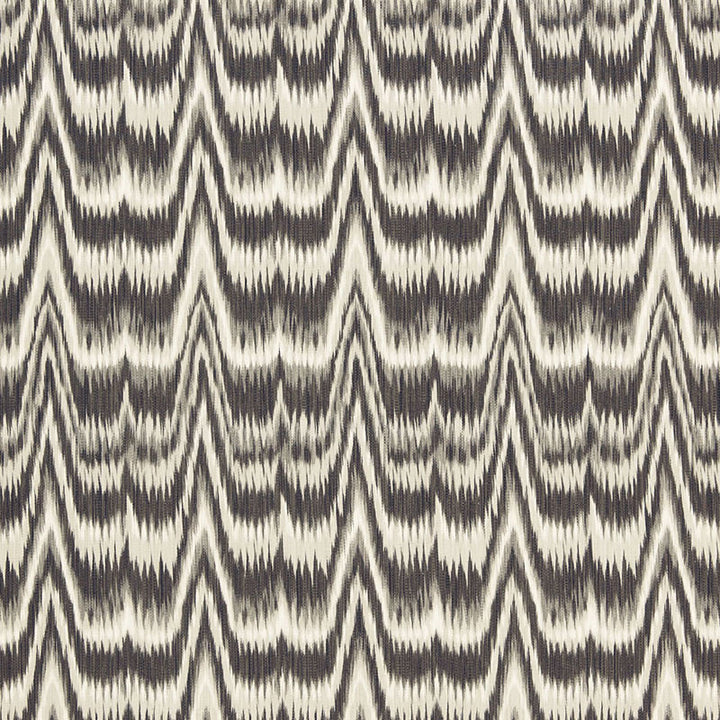 Kamalia Ikat Print Smoke 175122 by Schumacher Fabric Schumacher Fabric Kamalia Ikat Print Smoke 175122Fabric COTTON 100% ITALY </p><p>Repeat: H: HORZ. 6 5/8" (17CM) , V: VERT. 18 7/8" (48CM) 53 - Fabric Carolina -