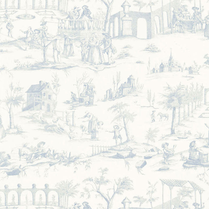 Siena Toile Delft 175170 by Schumacher Fabric Schumacher Fabric Siena Toile Delft 175170Fabric LINEN 100% ITALY </p><p>Repeat: H: HORZ. 26 1/4" (67CM) , V: VERT. 24 1/2" (62CM) 52.5 - Fabric Carolina -