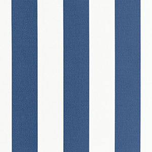 Geyer Stripe Water 175244 by Schumacher Fabric