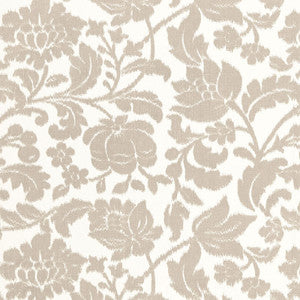 Tranquil Vine Greige 175301 by Schumacher Fabric