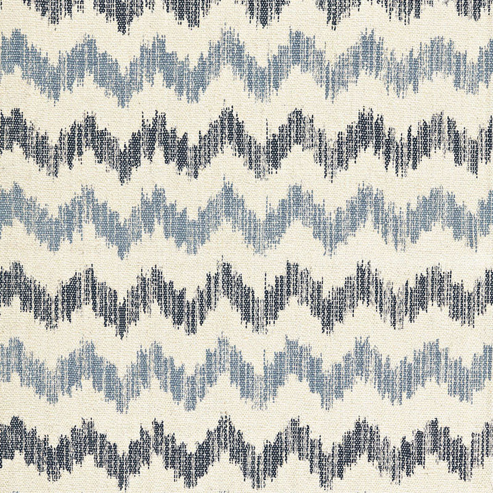 Sierra Ikat Indigo 175310 by Schumacher Fabric IKAT COLLECTION See Sample INDIA . </p><p>Repeat: Horizontal: 3 3/4" (10CM) and Vertical: 7 7/8" (20CM) 52 1/2" WIDE (133CM) - Fabric Carolina -