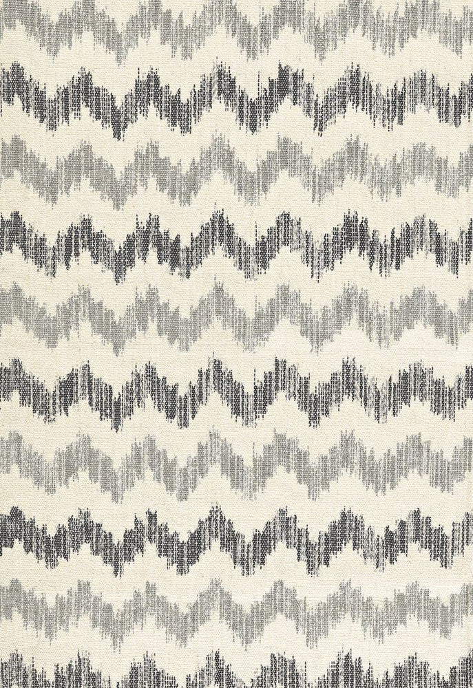 Sierra Ikat Zinc 175311 by Schumacher Fabric Ikat-Collection 55% Jute, 45% Cotton - Horizontal: 3.75 and Vertical: 7.875 52.5 - Fabric Carolina -
