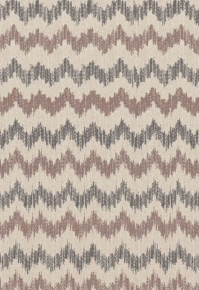 Sierra Ikat Raisin 175312 by Schumacher Fabric Ikat-Collection 55% Jute, 45% Cotton - Horizontal: 3.75 and Vertical: 7.875 52.5 - Fabric Carolina -