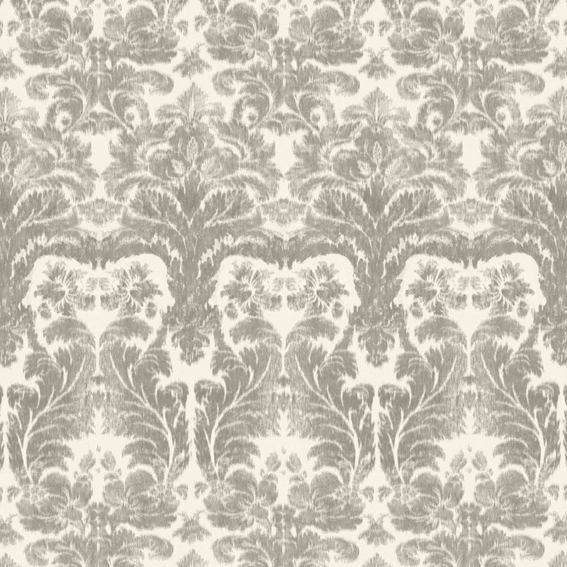 Aurora Damask Linen 175340 by Schumacher Fabric AU NATUREL 2 LINEN 100% ITALY </p><p>Repeat: Horizontal: 17 3/4" (45CM) and Vertical: 45 3/4" (116CM) 54 - Fabric Carolina -