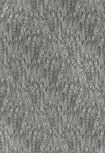 Grand Cascade Charcoal 175352 by Schumacher Fabric