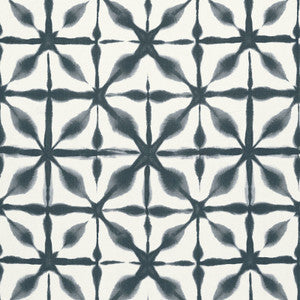 Andromeda Linen Indigo 175380 by Schumacher Fabric
