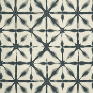 Andromeda Linen Charcoal 175382 by Schumacher Fabric