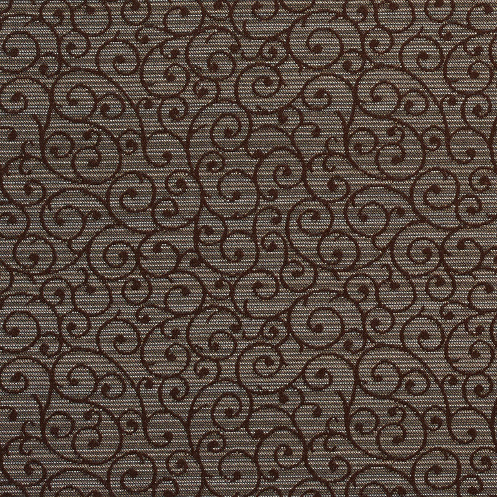1753 Mocha by Charlotte Fabric Durables 100% Recycled Polyester Made In USA Exceeds 100,000 Wyzenbeek Rubs (Heavy Duty) Horizontal: 4.75" x Vertical: 4.25" 54 Inches - Fabric Carolina -