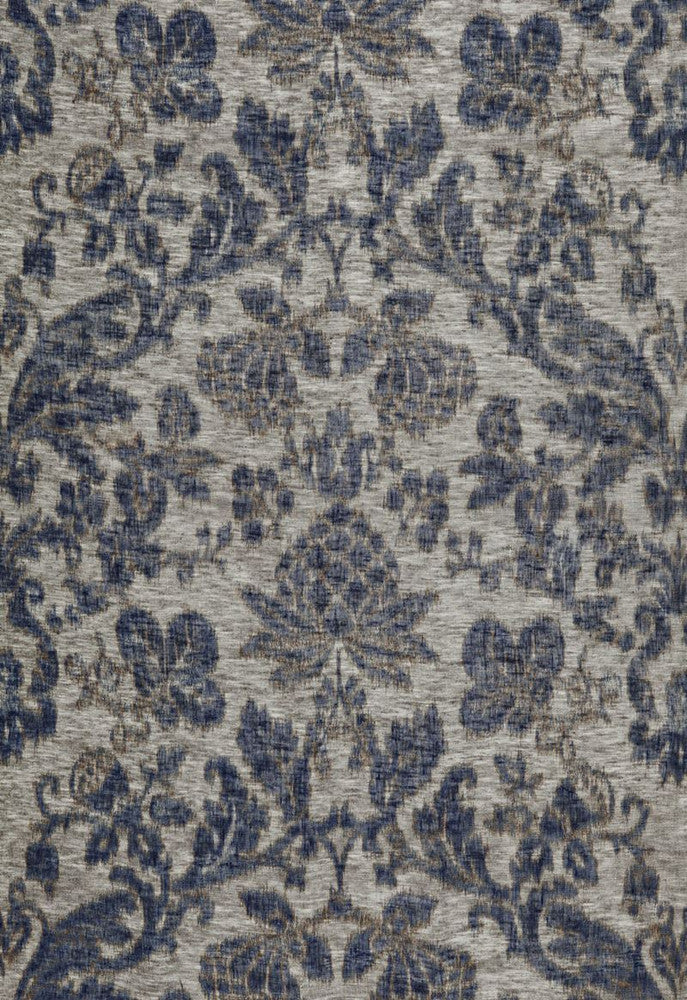 Shalimar Sheer Indigo 175410 by Schumacher Fabric Au-Naturel 100% Linen - Horizontal: 26 and Vertical: 23 52 - Fabric Carolina -