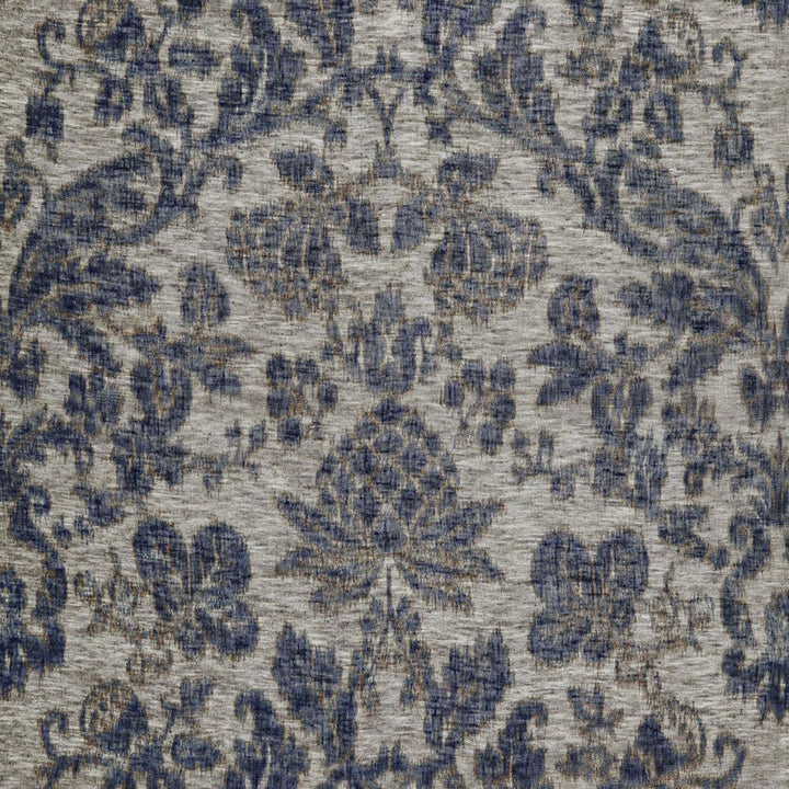 Shalimar Sheer Indigo 175410 by Schumacher Designer Fabric AU NATUREL 2 LINEN 100% ITALY </p><p>Repeat: Horizontal: 26" (66CM) and Vertical: 23" (58CM) 52 - Swanky Fabrics -