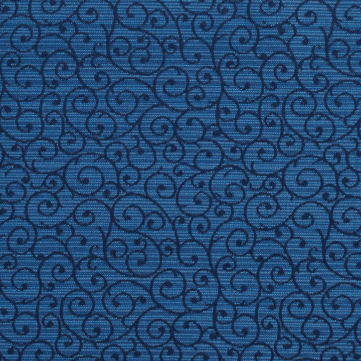 1755 Azure by Charlotte Fabric Durables 100% Recycled Polyester Made In USA Exceeds 100,000 Wyzenbeek Rubs (Heavy Duty) Horizontal: 4.75" x Vertical: 4.25" 54 Inches - Fabric Carolina -